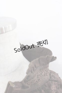 画像3: OZZ ANGELO / 薔薇刺繍ナポレオンワンピース  ブラウン I-25-07-27-083-OO-OP-HD-ZI
