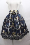 axes femme kawaii / クラシックオーシャンスカート  ネイビーＸゴールド I-25-07-27-088-AX-SK-HD-ZI