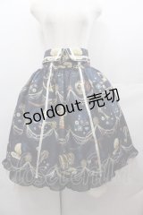 axes femme kawaii / クラシックオーシャンスカート  ネイビーＸゴールド I-25-07-27-088-AX-SK-HD-ZI