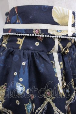 画像3: axes femme kawaii / クラシックオーシャンスカート  ネイビーＸゴールド I-25-07-27-088-AX-SK-HD-ZI