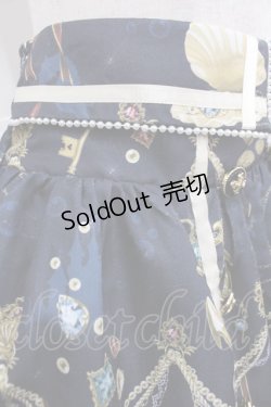画像3: axes femme kawaii / クラシックオーシャンスカート  ネイビーＸゴールド I-25-07-27-088-AX-SK-HD-ZI