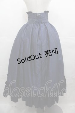 画像2: ATELIER PIERROT / Fairy Lace Corset Skirt 1 ネイビー I-25-07-27-094-EL-SK-HD-ZI