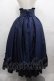 画像2: ATELIER PIERROT / Fairy Lace Corset Skirt 1 ネイビー I-25-07-27-094-EL-SK-HD-ZI (2)