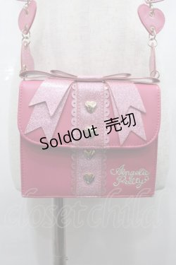 画像2: Angelic Pretty / Little Present Ribbonポシェット&パスケース  濃ピンク I-25-07-27-106-AP-BG-HD-ZI
