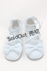 Angelic Pretty / Tea Partyシューズ S サックス I-25-07-27-111-AP-SH-HD-ZI