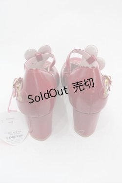 画像2: BABY,THE STARS SHINE BRIGHT / LOVE HEARTシューズ M 赤 I-25-07-27-115-BA-SH-HD-ZT0213R