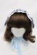 画像2: Angelic Pretty / おしゃまフリルヘッドドレス（タータン）  サックス I-25-07-27-118-AP-AC-HD-ZI (2)