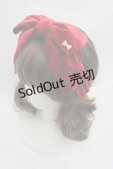 Angelic Pretty / Lady Ribbon　ヘアバンド  赤 I-25-07-27-122-AP-ZA-HD-ZI