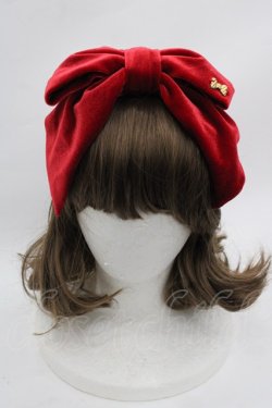 画像2: Angelic Pretty / Lady Ribbon　ヘアバンド  赤 I-25-07-27-122-AP-ZA-HD-ZI