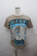 MILK / BOURGEOISIE ODOB Tシャツ  ブラウン I-25-07-27-030-ML-TO-HD-ZI