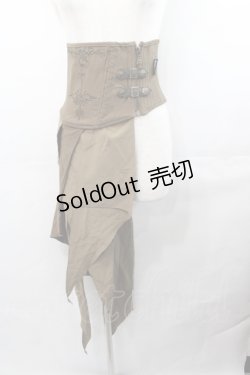 画像1: Ozz Croce / サイド2連ロングベルト  ブラウン I-25-07-30-093-OO-ZA-HD-ZI