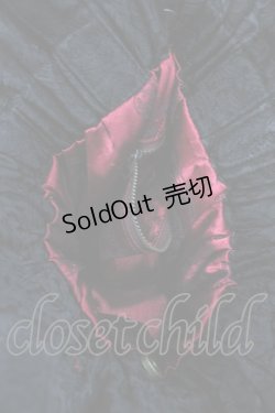 画像3: Ozz oneste / 和リボン巾着ショルダーバッグ  黒Ｘピンク I-25-07-30-095-OO-BG-HD-ZI