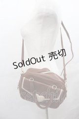 m petit by misako / ハートカブセバッグ  ブラウン I-25-07-30-100-LO-BG-HD-ZI