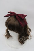 LOLITAその他(お買取対象外) / リボンカチューシャ  ボルドー I-25-07-30-115-LO-AC-HD-ZI