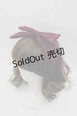 LOLITAその他(お買取対象外) / リボンカチューシャ  ボルドー I-25-07-30-115-LO-AC-HD-ZI