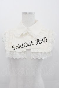 ATELIER PIERROT / つけ襟  アイボリー I-25-07-30-125-EL-ZA-HD-ZI