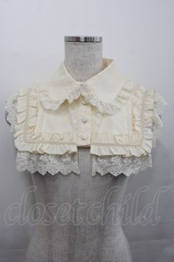 画像1: ATELIER PIERROT / つけ襟  アイボリー I-25-07-30-125-EL-ZA-HD-ZI