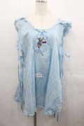 PINK HOUSE / PETER RABBIT TABLIER  サックス I-25-07-30-029-LO-TO-HD-ZI