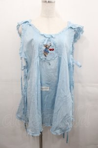PINK HOUSE / PETER RABBIT TABLIER  サックス I-25-07-30-029-LO-TO-HD-ZI