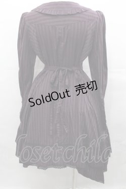 画像2: ALICE and the PIRATES / DIDOLuLaLaレジメンタルワンピース  ボルドー I-25-07-30-032-PA-OP-HD-ZI