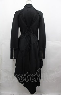 画像2: Rozen Kavalier / 襟刺繍ロングジャケット  黒 I-25-08-04-067-OO-JA-HD-ZI