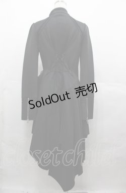 画像2: Rozen Kavalier / 襟刺繍ロングジャケット  黒 I-25-08-04-067-OO-JA-HD-ZI