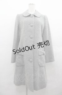 PINK HOUSE / ポケットリボンコート  グレー I-25-08-04-068-LO-CO-HD-ZS