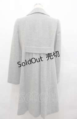 画像2: PINK HOUSE / ポケットリボンコート  グレー I-25-08-04-068-LO-CO-HD-ZS