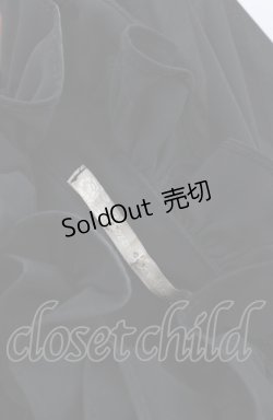 画像4: Rozen Kavalier / フリルシースルースナップボタンブラウス  黒 I-25-08-04-007-OO-BL-HD-ZI