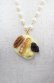 画像1: Q-pot. / Dry Fruits Chocolatネックレス  白 I-25-08-04-097-QP-AC-HD-ZI (1)