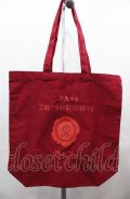 Q-pot. / Jam Tomorrow Collection ノベルティトートバッグ  赤 I-25-08-04-102-QP-BG-HD-ZI