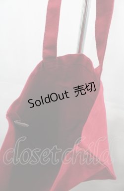 画像3: Q-pot. / Jam Tomorrow Collection ノベルティトートバッグ  赤 I-25-08-04-102-QP-BG-HD-ZI