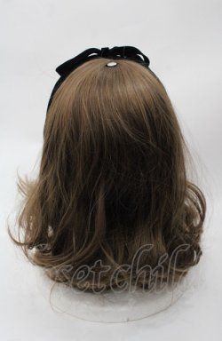 画像2: LOLITAその他(お買取対象外) / 細ベルベットリボンカチューシャ  黒 I-25-08-04-108-LO-AC-HD-ZI