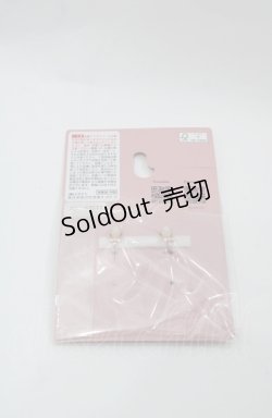 画像2: m petit by misako / AMイチゴイヤリング  赤Ｘ白 I-25-08-04-118-LO-AC-HD-ZI