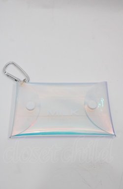 画像1: MILK / シャイニングオーロラポーチ  オーロラ I-25-08-04-120-ML-ZA-HD-ZI