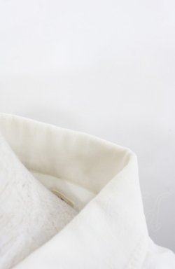 画像3: PINK HOUSE / デニム刺繍シャツブラウス  白 I-25-08-04-019-LO-BL-HD-ZI