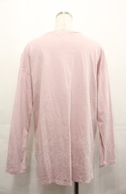画像2: INGEBORG / ランダムロゴワンポイントpt.カットソー 3(9号) ピンク I-25-08-04-024-LO-TS-HD-ZI