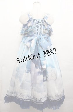 画像2: BABY,THE STARS SHINE BRIGHT / L'echelle de l'ange〜天使のセラピー〜ベビードールジャンパースカート  紺 I-25-08-04-026-BA-OP-HD-ZI