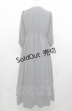 画像2: Maison de FLEUR Petite Robe canone / ブリジットが注ぐサイダーワンピース M グレー I-25-08-04-037-EL-OP-HD-ZI