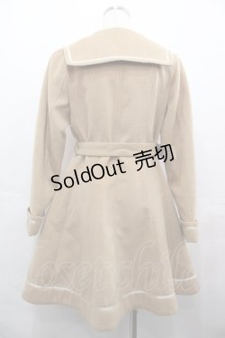 画像2: Amavel / 襟刺繍コート M ベージュ I-25-08-09-047-CA-CO-HD-ZI