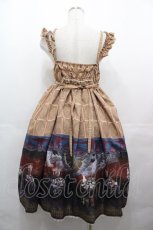 画像2: ALICE and the PIRATES /  運命のアルカナと星が導く FORTUNE TELLERジャンパースカートII  テラ(ベージュ)×白ゴールドレース I-25-08-09-049-PA-OP-HD-ZI (2)