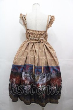 画像2: ALICE and the PIRATES /  運命のアルカナと星が導く FORTUNE TELLERジャンパースカートII  テラ(ベージュ)×白ゴールドレース I-25-08-09-049-PA-OP-HD-ZI