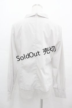 画像2: F&A / サイドカラーシャツ  グレージュ I-25-08-09-006-LO-BL-HD-ZI