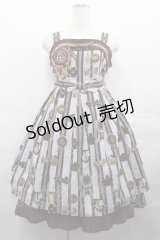 Angelic Pretty / Chocolate Rosetteジャンパースカート  ラベンダー I-25-08-09-052-AP-OP-HD-ZI