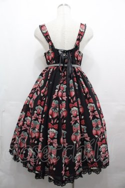 画像2: Angelic Pretty / Strawberry Dollジャンパースカート  クロ I-25-08-09-054-AP-OP-HD-ZI