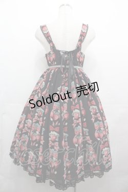 画像2: Angelic Pretty / Strawberry Dollジャンパースカート  クロ I-25-08-09-054-AP-OP-HD-ZI