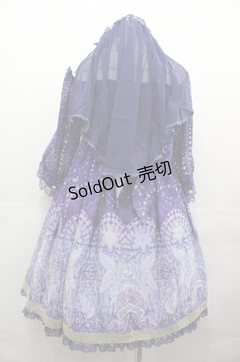 画像2: Angelic Pretty / Luminous Sanctuary Special ワンピースSet  バイオレット I-25-08-09-056-AP-OP-HD-ZI (2)
