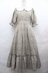 m petit by misako / NINA’Sコラボトワルドジュイワンピース S ベージュ I-25-08-09-059-LO-OP-HD-ZI
