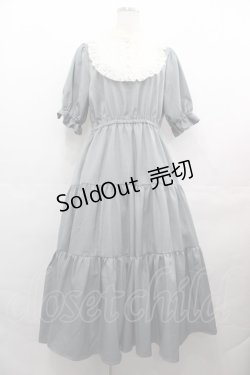 画像1: m petit by misako / TT*AMデシンヨークワンピース L グレー I-25-08-09-064-LO-OP-HD-ZI