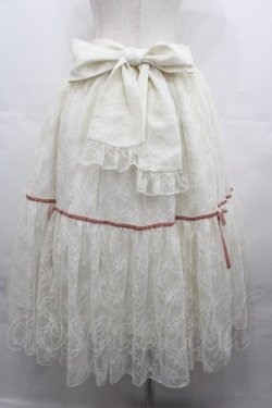 画像2: Angelic Pretty / Romantic Lacy Dollスカート  アイボリー I-25-08-09-081-AP-SK-HD-ZI